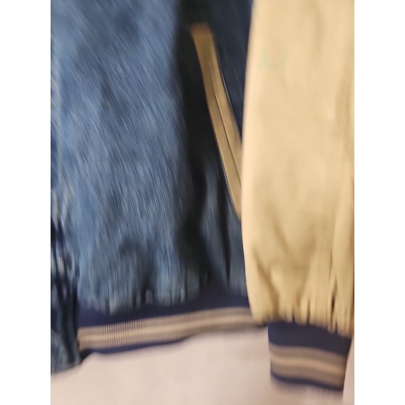 Vintage Yukon Trail Varsity Jacket Men's Size XXL Denim Canvas 90's Jean Classic - Picture 3 of 9